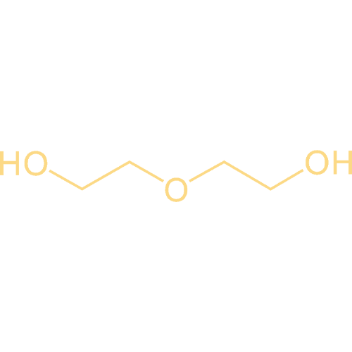 Diethylene Glycol (DEG) , Molecular formula: C4H10O3